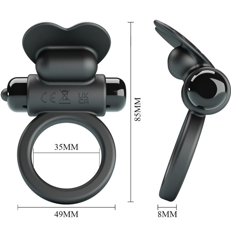 Comprar Pretty Love Debonaire Anillo Vibrador Conejo – Estimulador Con 10 Modos De Vibración Para Placer Compartido-Noxtic