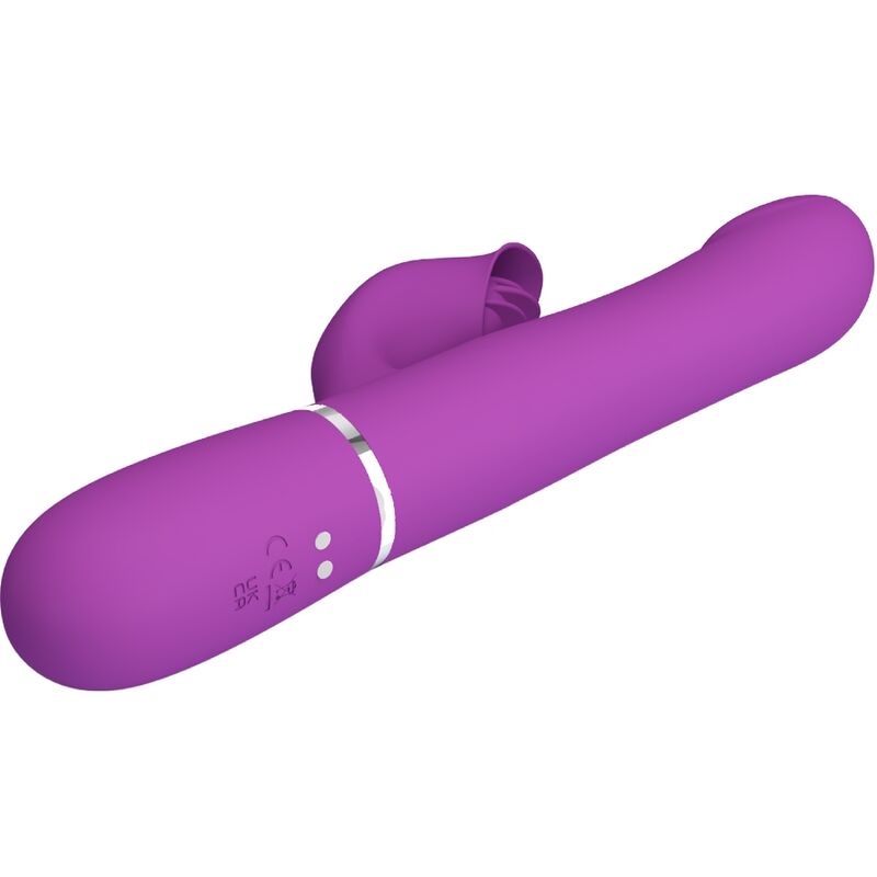 Comprar Pretty Love Vibrador Multifunción 4 En 1 Morado – Diseño Ergonómico Con Funciones Avanzadas-Noxtic