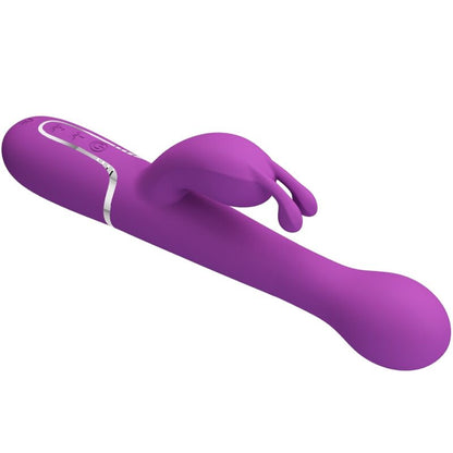 Comprar Pretty Love Dejon Vibrador Rabbit Multifunción Morado – Diseño Ergonómico Con Tres Funciones Para Placer Versátil-Noxtic