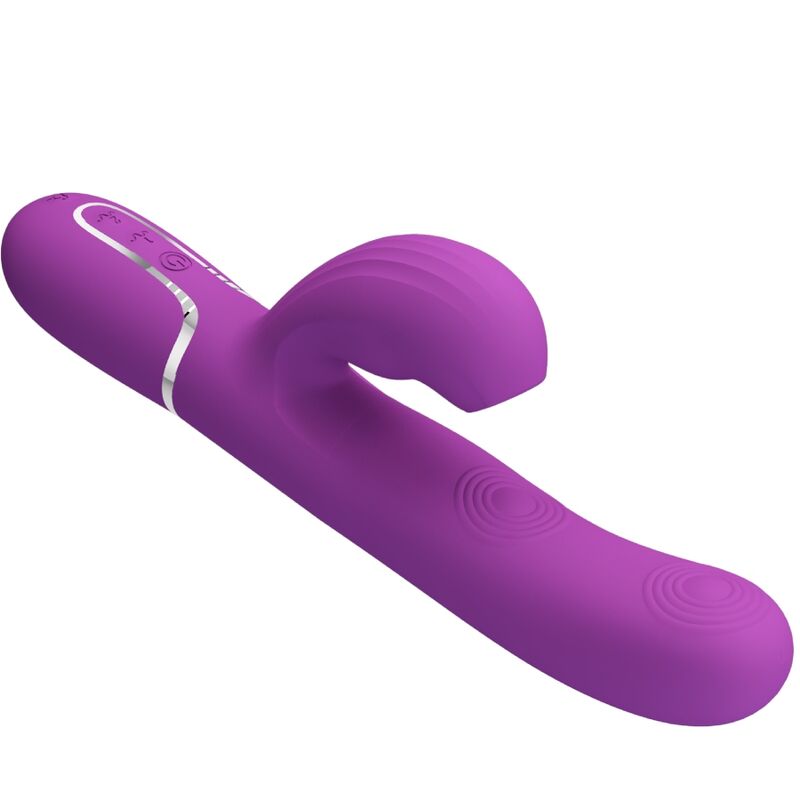 Comprar Pretty Love Perlita Vibrador Rabbit Multifunción Morado – Diseño Elegante Con 7 Modos De Vibración-Noxtic