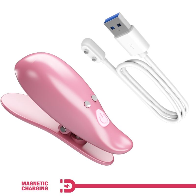 Comprar PRETTY LOVE Cailey Pinzas Para Pezones – 10 Vibraciones Con Control Remoto Para Placer Personalizado-Noxtic