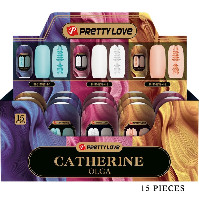 Comprar Pretty Love Olga Pack 15 Masajeadores Masculinos – Experiencia Única De Autoexploración Con Tres Túneles Diferentes-Noxtic