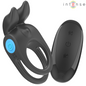 Comprar INTENSE Anillo Doble Vibrador SAM Negro – Diseño Elegante Con 10 Modos De Vibración-Noxtic