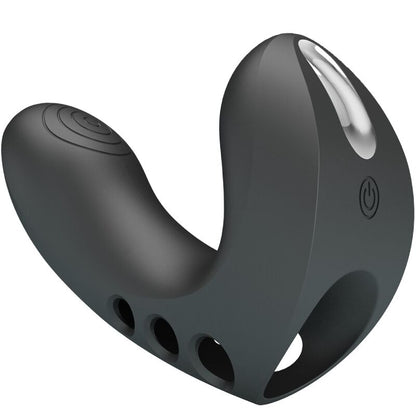 Comprar Pretty Love Camelia Vibrador De Dedo Negro – 7 Modos De Vibración Para Placer Personalizado-Noxtic