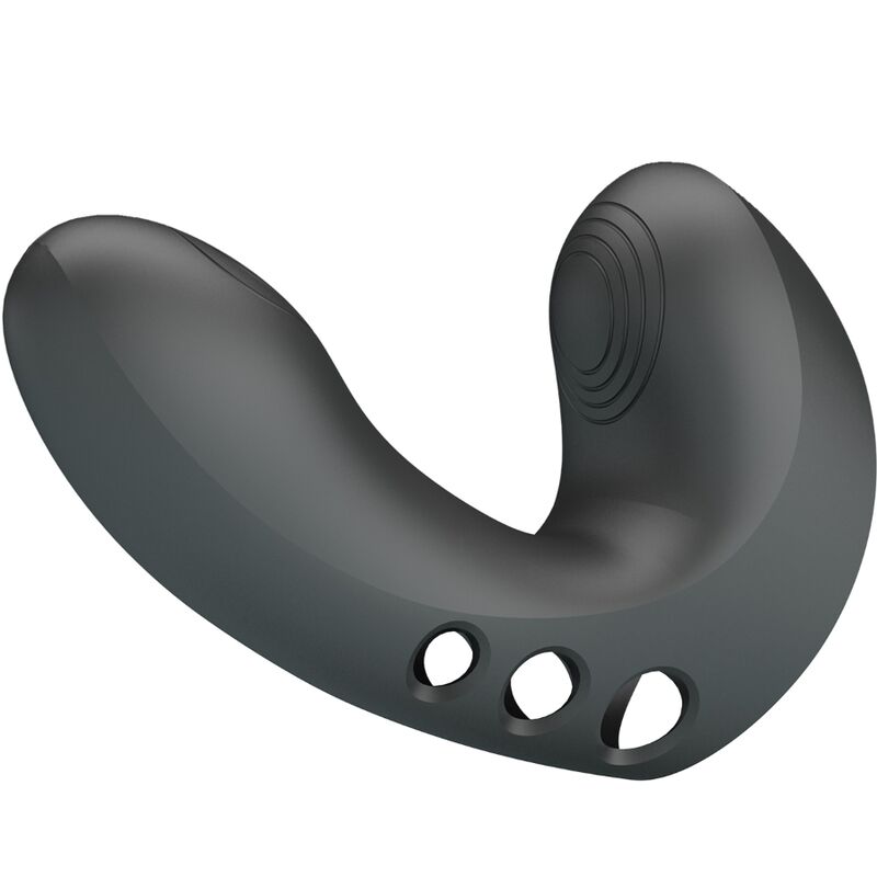 Comprar Pretty Love Camelia Vibrador De Dedo Negro – 7 Modos De Vibración Para Placer Personalizado-Noxtic