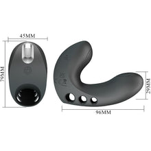 PRETTY LOVE - CAMELLIA FINGER VIBRATOR 7 VIBRATIONS BLACK