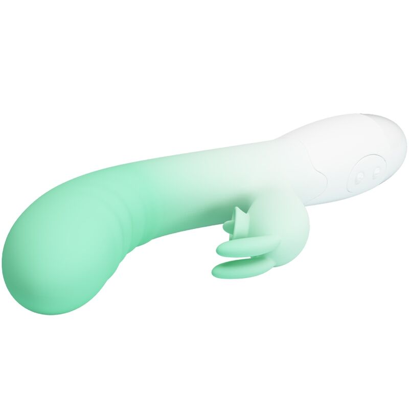Comprar Pretty Love Cerberus Vibrador Rabbit Verde – Diseño Elegante Con 30 Funciones De Vibración-Noxtic