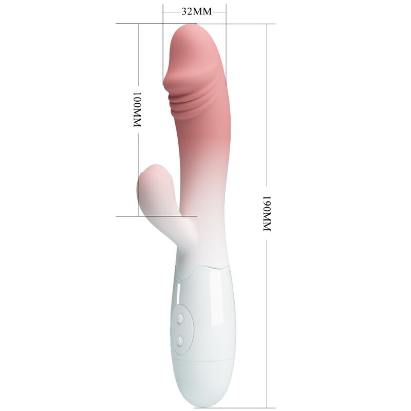 Comprar Pretty Love Snappy Vibrador Rabbit Rosa – Estimulador Con 30 Modos De Vibración Para Placer Personalizado-Noxtic