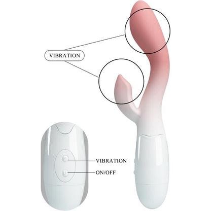 Comprar Pretty Love Brighty Vibrador Rosa – Estimulador Dual Con 30 Modos De Vibración-Noxtic