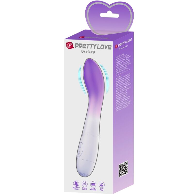 Comprar Pretty Love Bishop Vibrador Punto G Morado – Vibrador Con 30 Modos De Vibración Para Estimulación Personalizada-Noxtic