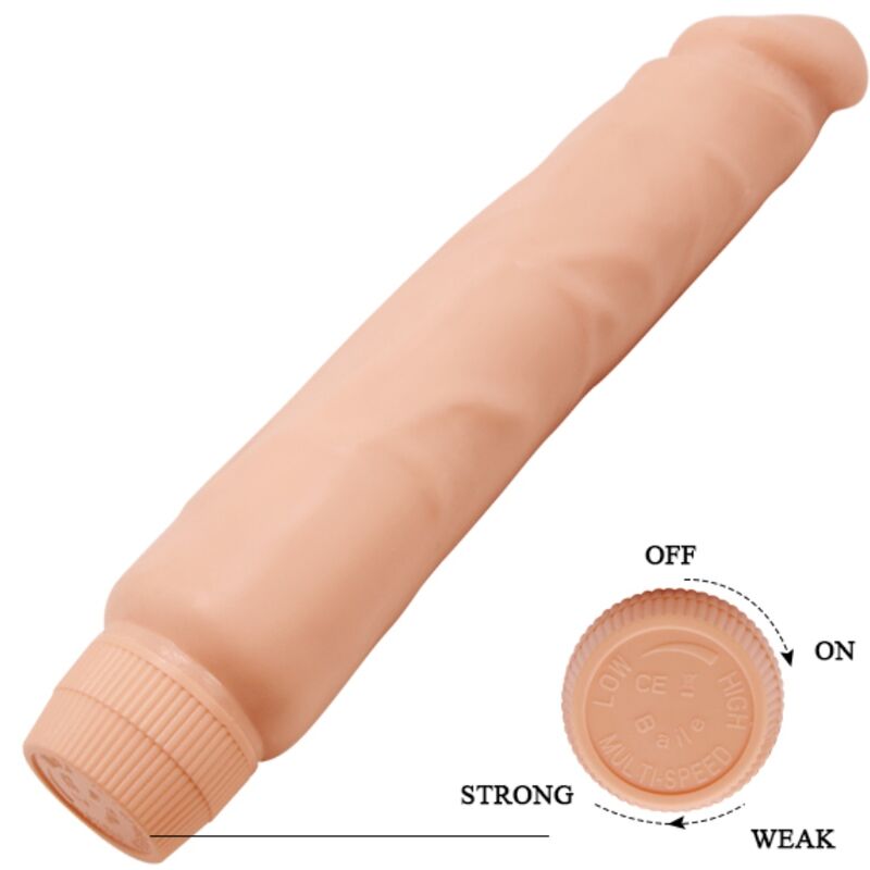 Comprar BAILE Jack Vibrador Realista 26 Cm Natural – Diseño Ergonómico Para Una Experiencia Sensorial Plena-Noxtic