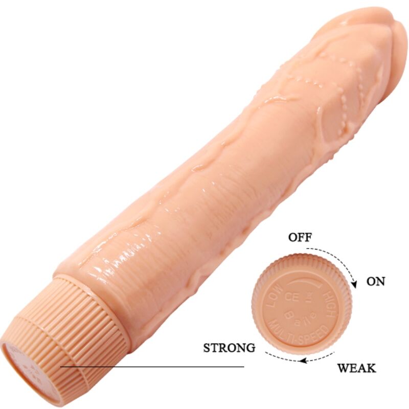 Comprar Baile Dybbuk Vibrador Realístico 24 Cm Natural – Diseño Esculpido Para Experiencias Únicas-Noxtic
