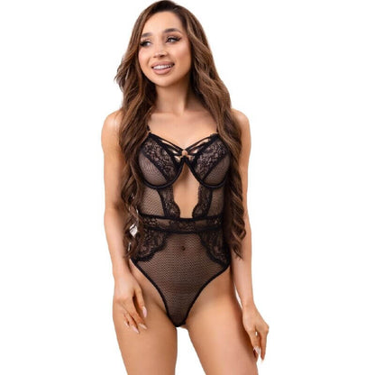 Comprar Livco Corsetti Fashion Paula LC 20209 Body Con Adornos De Encaje Negro S M – Diseño Elegante Con Detalles Sofisticados-Noxtic