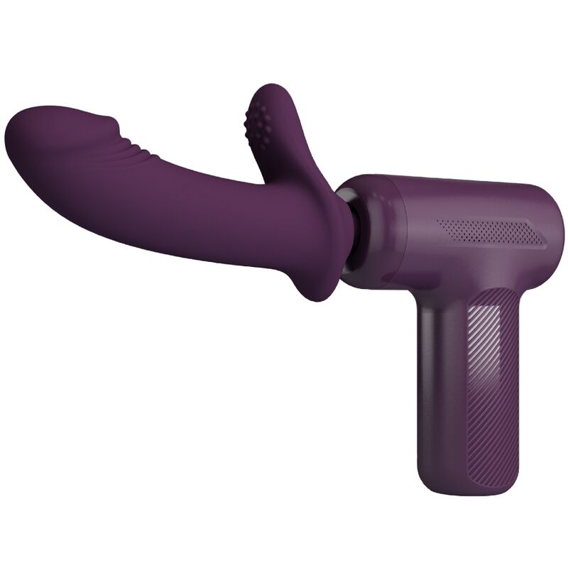 Comprar PRETTY LOVE DJ Scholar Morado – Masajeador Con 5 Configuraciones Para Estimulación Personalizada-Noxtic