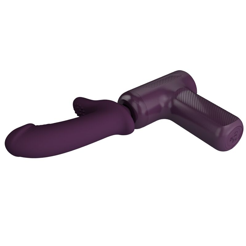 Comprar PRETTY LOVE DJ Scholar Morado – Masajeador Con 5 Configuraciones Para Estimulación Personalizada-Noxtic