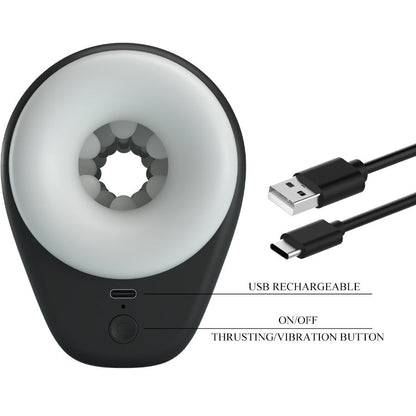 Comprar Pretty Love DJ Girl – Masturbador Masculino Con Vibración Y 5 Configuraciones Para Placer Personalizado-Noxtic