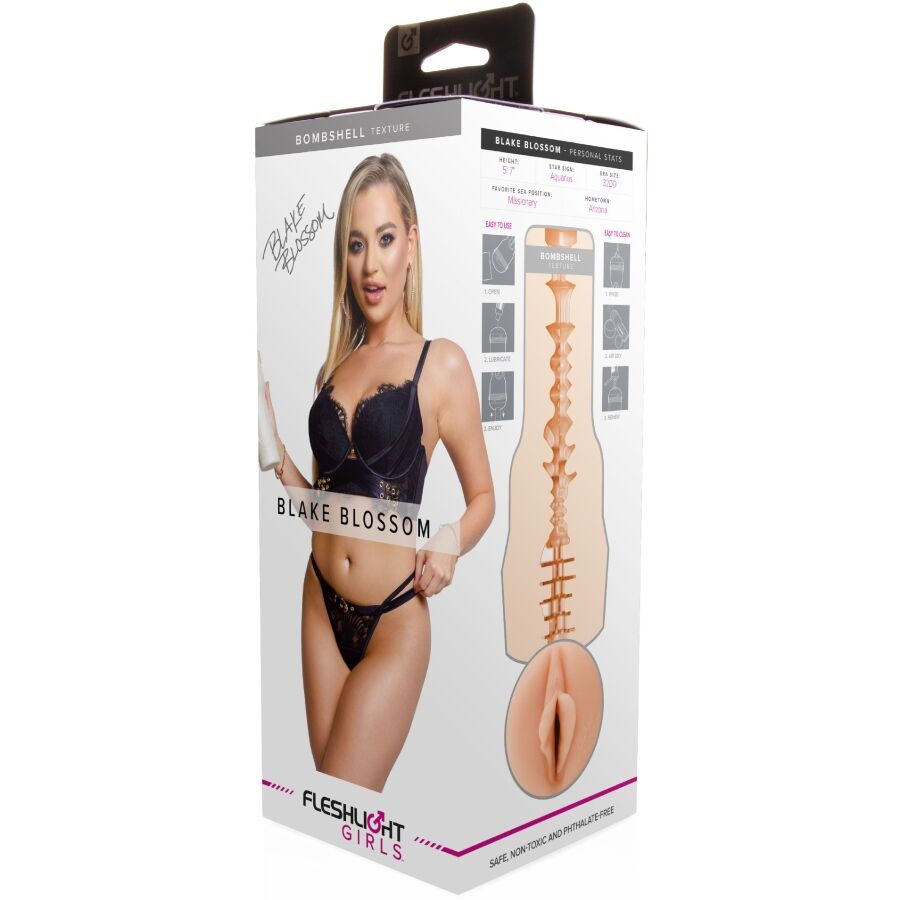 Comprar Fleshlight Blake Blossom Bombshell – Juguete Erótico Realista Para Placer Sensorial-Noxtic
