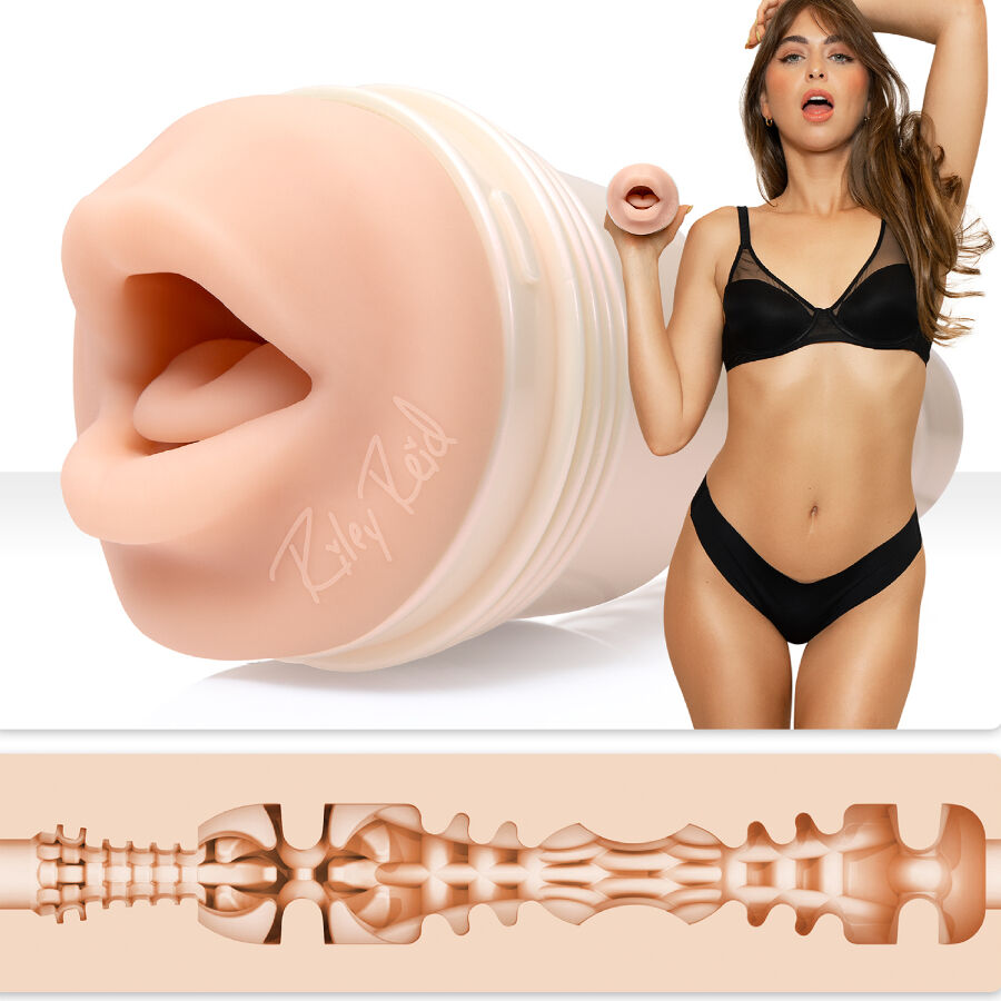 Comprar FLESHLIGHT Riley Reid Insomnia Boca – Diseño Innovador Para Placer Personalizado-Noxtic