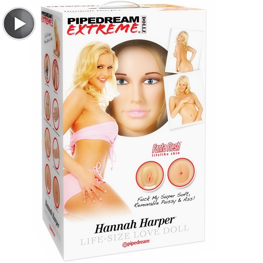 Comprar EXTREME DOLLZ Hannah Harper – Muñeca Inflable Realista Con Características Detalladas-Noxtic