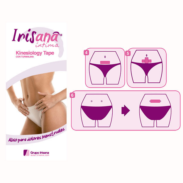 Comprar IRISANA Cinta Autoadhesiva Para Dolores Menstruales – Alivio Efectivo Con Diseño Elástico Y Cómodo-Noxtic