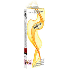 Comprar SHEER GLYDE Dams Láminas Latex Fresa – Barrera Segura Para Nuevas Sensaciones-Noxtic