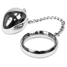 Comprar Metal Hard Anillo Con Cadena Y Bola – Diseño Ajustable De Acero Inoxidable Para Placer Personalizado-Noxtic