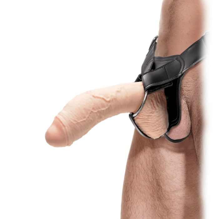 Comprar Fetish Fantasy Extreme Strap-On – Arnés Ajustable Con Dildo Grueso Para Experiencias Únicas-Noxtic