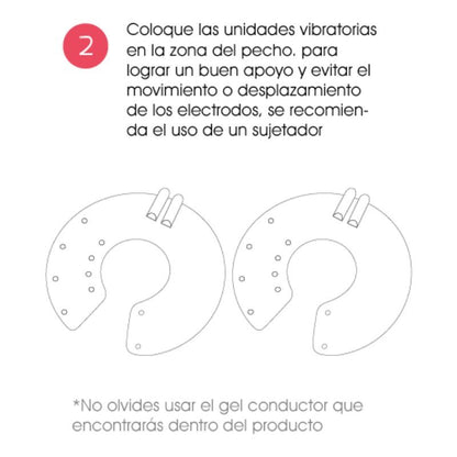 Comprar 500 Cosmetics U Breast – Dispositivo De Electroestimulación Para Aumento Natural De Pechos-Noxtic