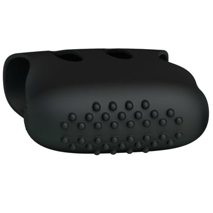 Comprar PRETTY LOVE Flirtation Dedal Con Vibración Negro – Textura Suave Con Estimulación Intensificada-Noxtic