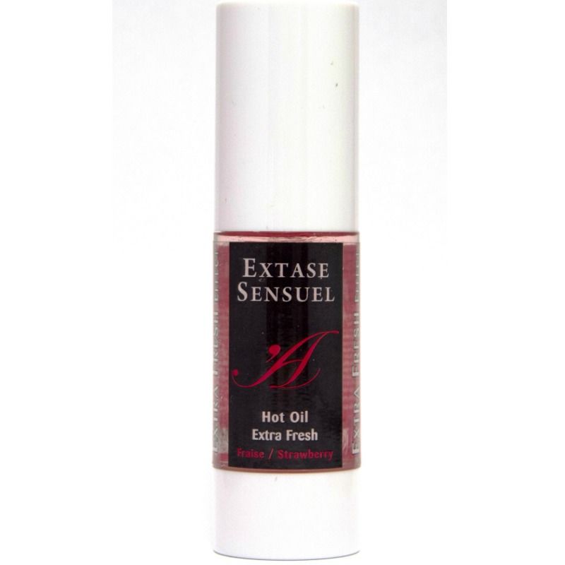 Comprar Extase Sensual Aceite Masaje Efecto Extra Fresh Fresa 30 Ml – Aceite Nutritivo Con Doble Efecto Frío-Calor-Noxtic