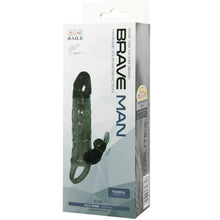 Comprar BAILE Brave Man Funda Realística Negra – Estimulador Con Diseño Detallado Para Mayor Placer-Noxtic