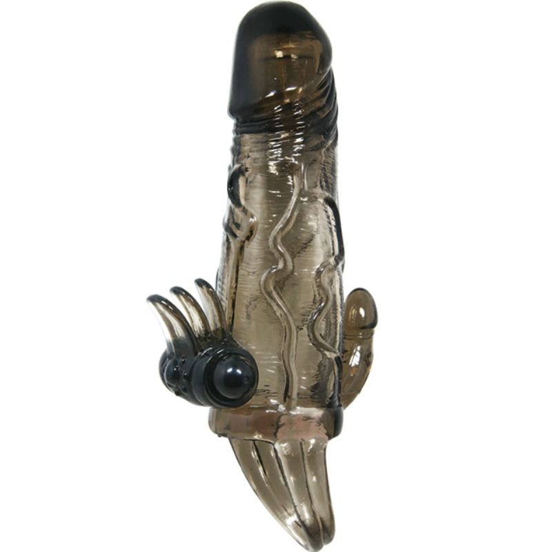Comprar BAILE Brave Man Funda Vibradora Negra – Estimulación Dual Para Mayor Placer Compartido-Noxtic