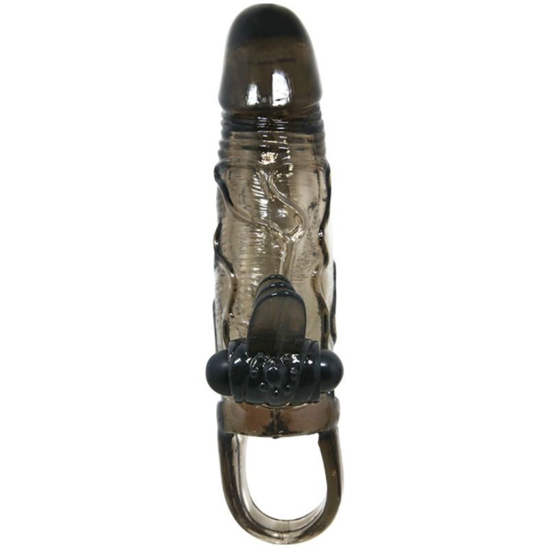 Comprar BAILE Brave Man Funda Vibradora Negra – Estimulación Dual Para Mayor Placer Compartido-Noxtic