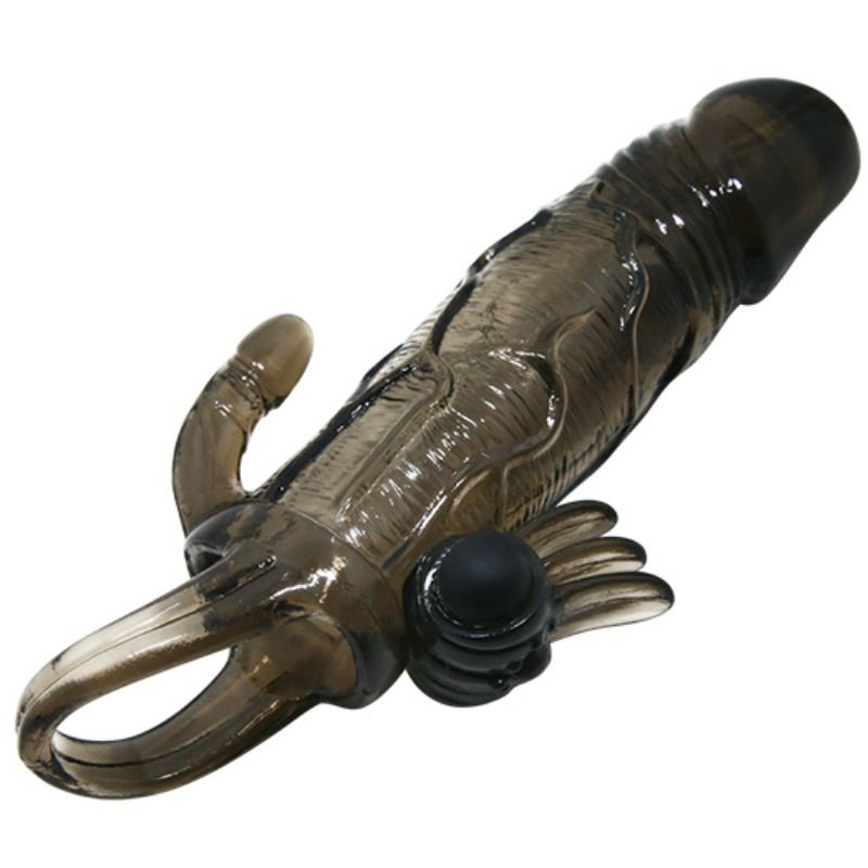 Comprar BAILE Brave Man Funda Vibradora Negra – Estimulación Dual Para Mayor Placer Compartido-Noxtic