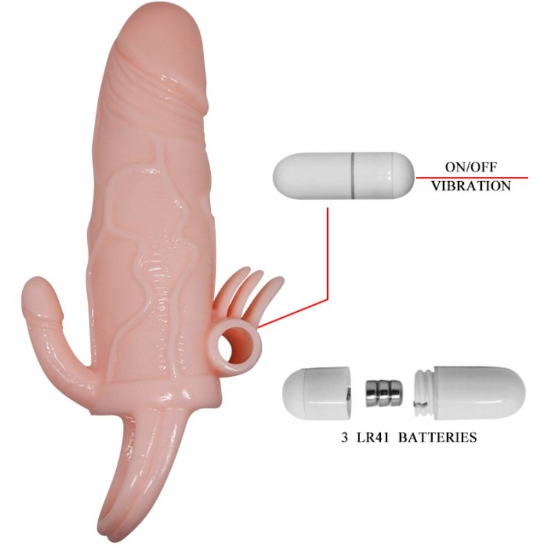 Comprar BAILE Brave Man Funda Vibradora – Estimulación Con Diseño Realista Y Detalles Ergonómicos-Noxtic