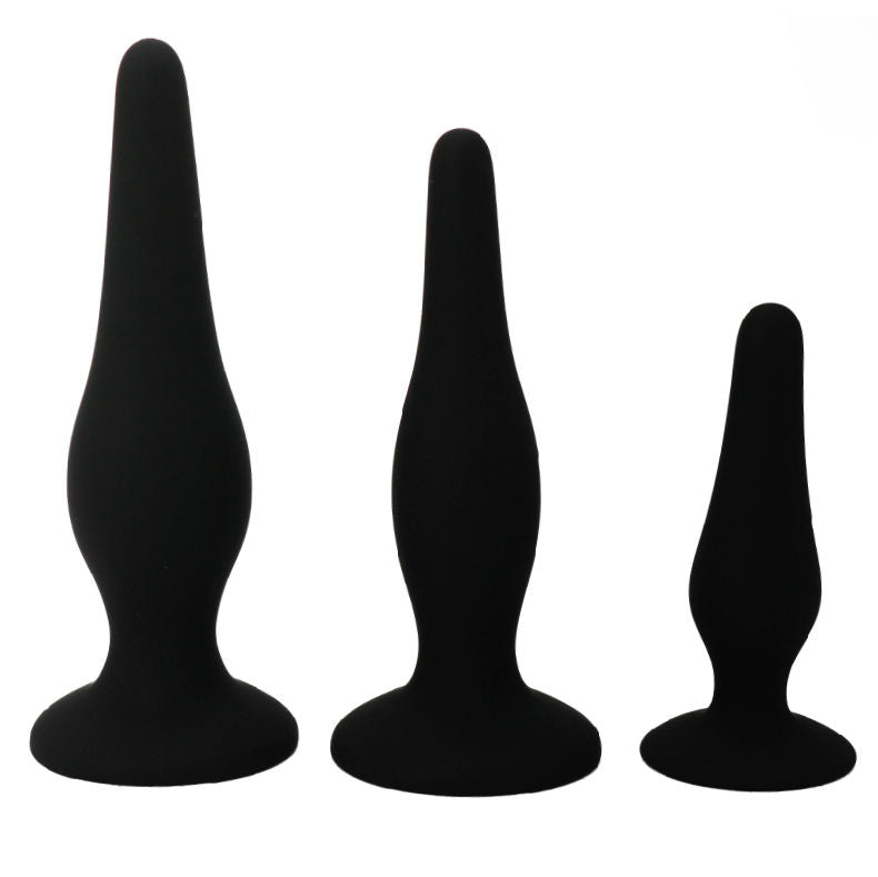 Comprar PRETTY LOVE Kit Iniciación Anal – Plugs De Silicona Para Principiantes Con Diseño Confortable-Noxtic
