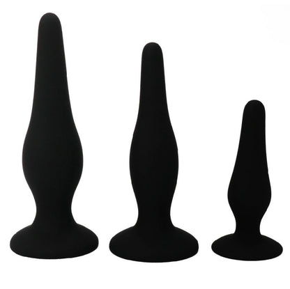 Comprar PRETTY LOVE Kit Iniciación Anal – Plugs De Silicona Para Principiantes Con Diseño Confortable-Noxtic