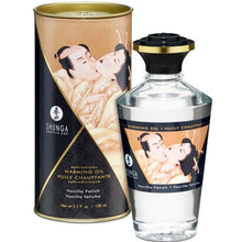 Comprar SHUNGA Aceite Masaje Efecto Calor Sabor Vainilla 100 ML – Aceite Natural Para Experiencias Sensoriales Únicas-Noxtic