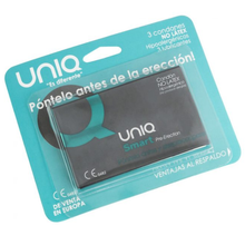 Comprar UNIQ Smart Preservativos Pre-Erección Sin Latex 3 Unidades – Experiencia Intima Con Conexión Mejorada-PRESERVATIVOS-Noxtic