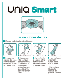 Comprar UNIQ Smart Preservativos Pre-Erección Sin Latex 3 Unidades – Experiencia Intima Con Conexión Mejorada-PRESERVATIVOS-Noxtic