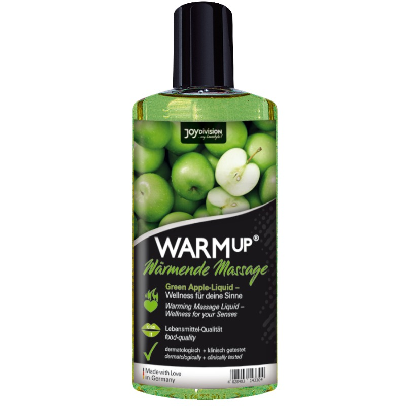 Comprar JOYDIVISION Warmup Aceite De Masaje Manzana Verde 150 ML – Efecto Calor Para Relajación Y Bienestar-Noxtic