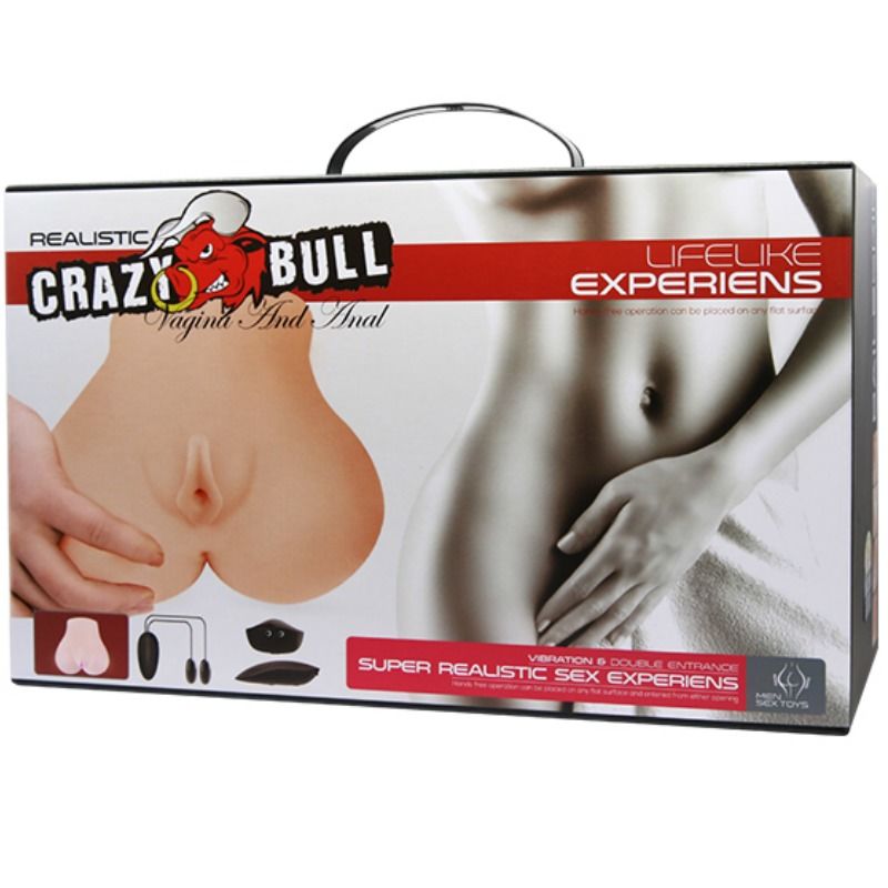 Comprar CRAZY BULL Juguete Erótico Con Vibración – Diseño Realista Para Placer Sensorial-Noxtic