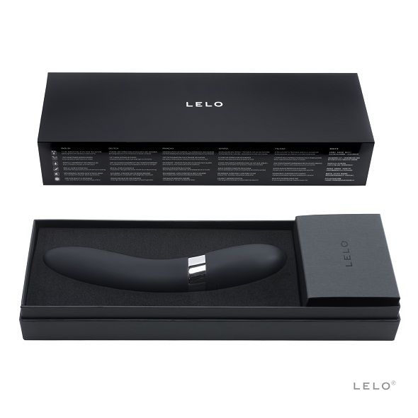 Comprar LELO Elise 2 Negro – Vibrador Con Diseño Sofisticado y Acabado Exclusivo-Noxtic