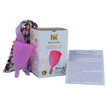 Comprar NINA KIKÍ Copa Menstrual Lila Talla L – Silicona Ecológica Para Uso Prolongado-Noxtic