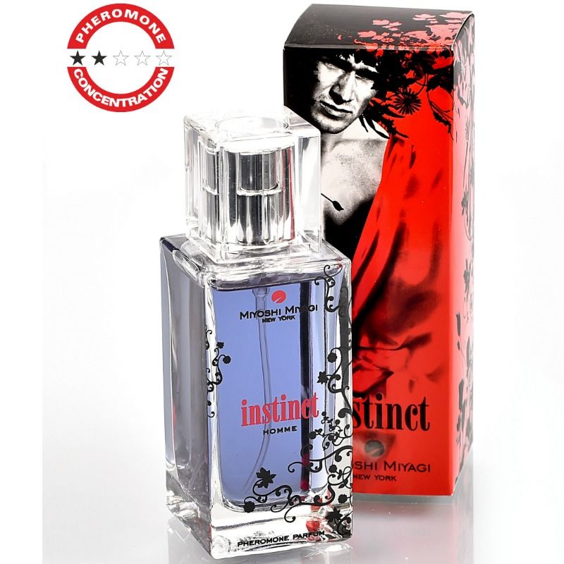 Comprar MIYOSHI MIYAGI Instinct Nueva York Hombre 50 ML – Perfume Moderno Con Feromonas Para Atraer Atención-Noxtic
