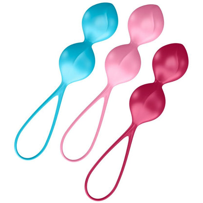 Comprar Satisfyer Loveballs Training Set 2 – Set De 3 Bolas Para Tonificar Músculos Del Suelo Pélvico-Noxtic