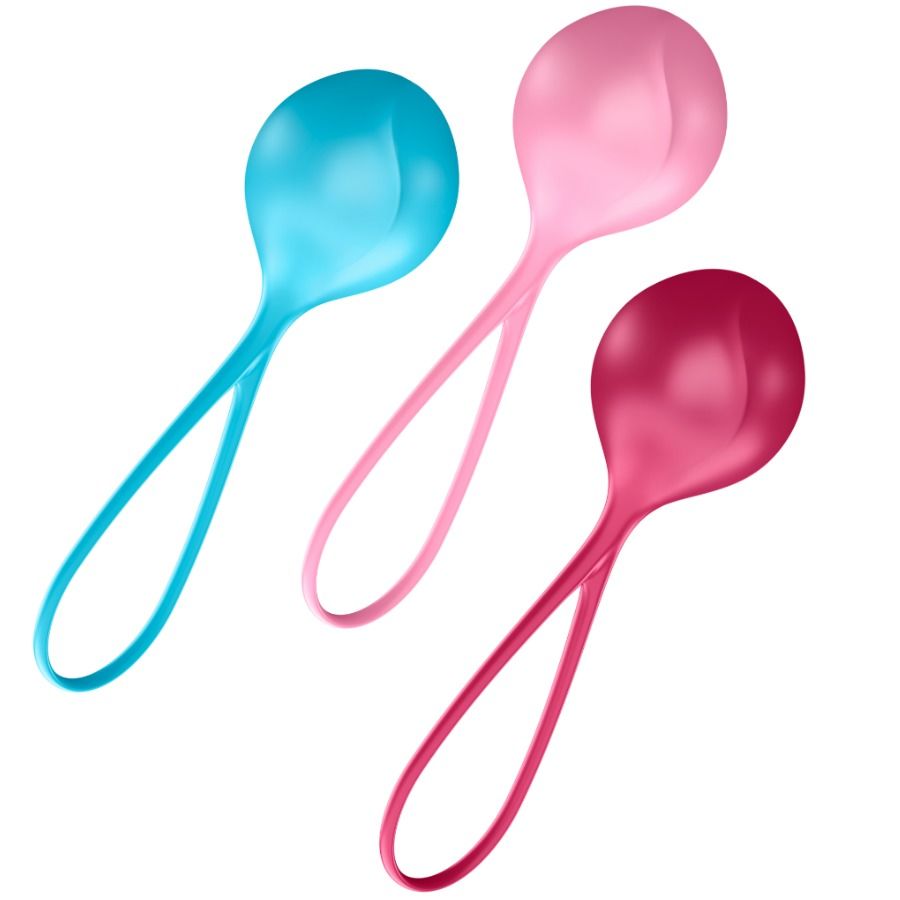 Comprar Satisfyer Loveballs Training Set 3 – Set De Entrenamiento Para Tonificación Del Suelo Pélvico-Noxtic
