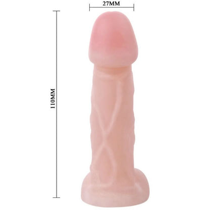 Comprar BAILE Slick Pleasure Dildo Realista – Consolador Suave y Flexible Para Estimulación Dual-Noxtic