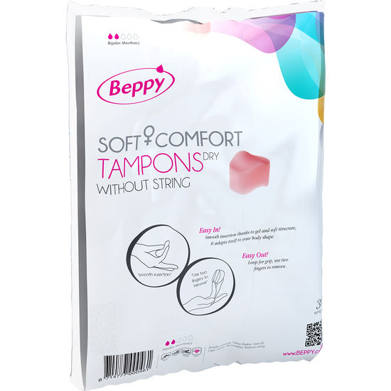 Comprar BEPPY Tampones Clásicos 30 Uds – Protección Confortable Sin Hilo Para Tu Bienestar Diario-Noxtic