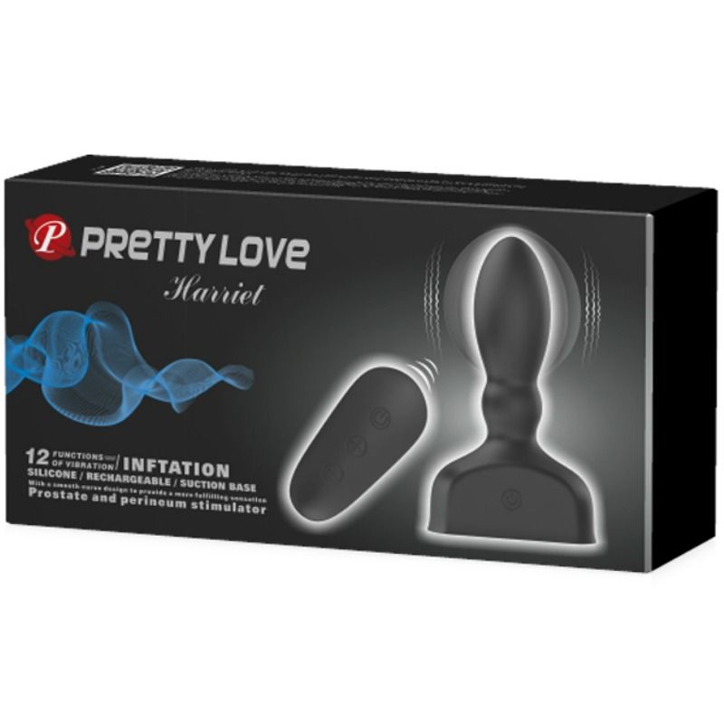 Comprar PRETTY LOVE Marriel Vibrador Prostático Inflable – Diseño Ergonómico Con Vibraciones Ajustables Para Placer Personal-Noxtic